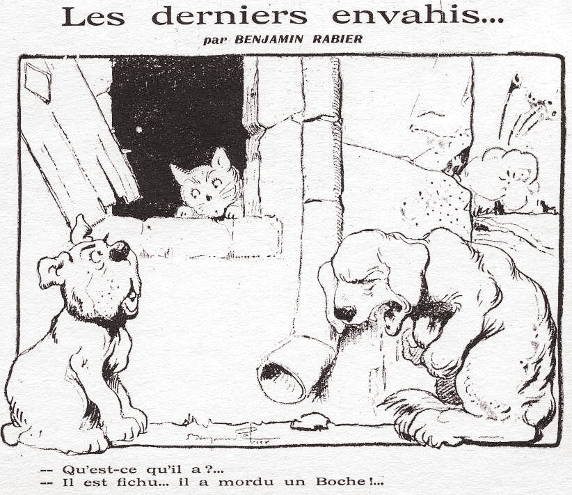 1916 07 18 Les derniers envahis par Benjamin Rabier Excelsior.jpg